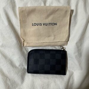 Louis Vuitton Checkered Black Card Holder